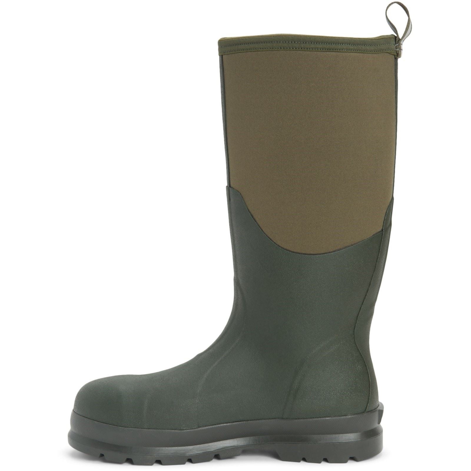Muck Boots Chore Classic Hi Steel Cap Bottes En Néoprène Moss Wellington