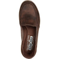 Skechers Reggae Fest 2.0 Classically Baskets En Toile Pour Femme Couleur Chocolat