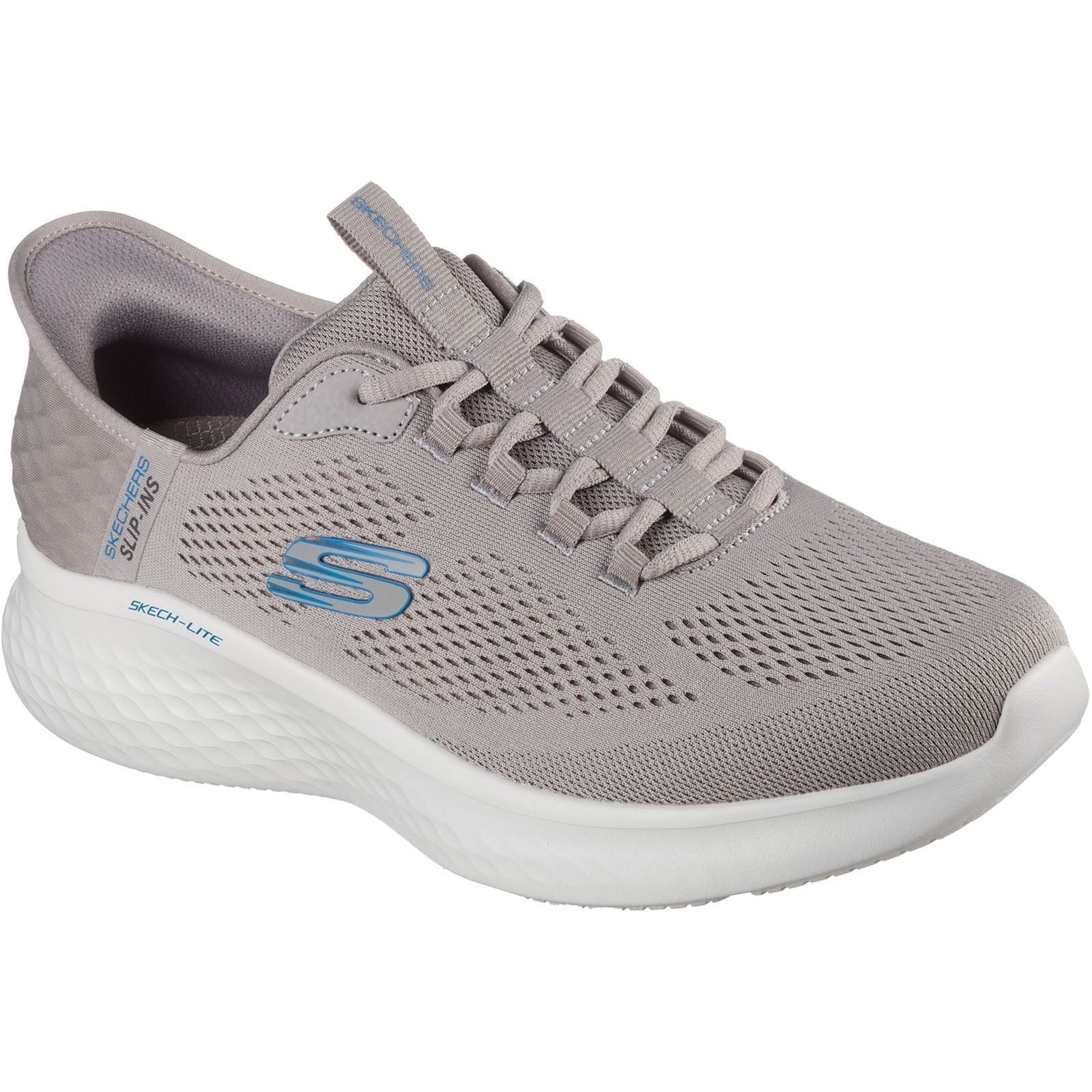 Skechers Skech-Lite Pro Primebase Chaussures De Sport Pour Hommes En Toile Taupe/Marron