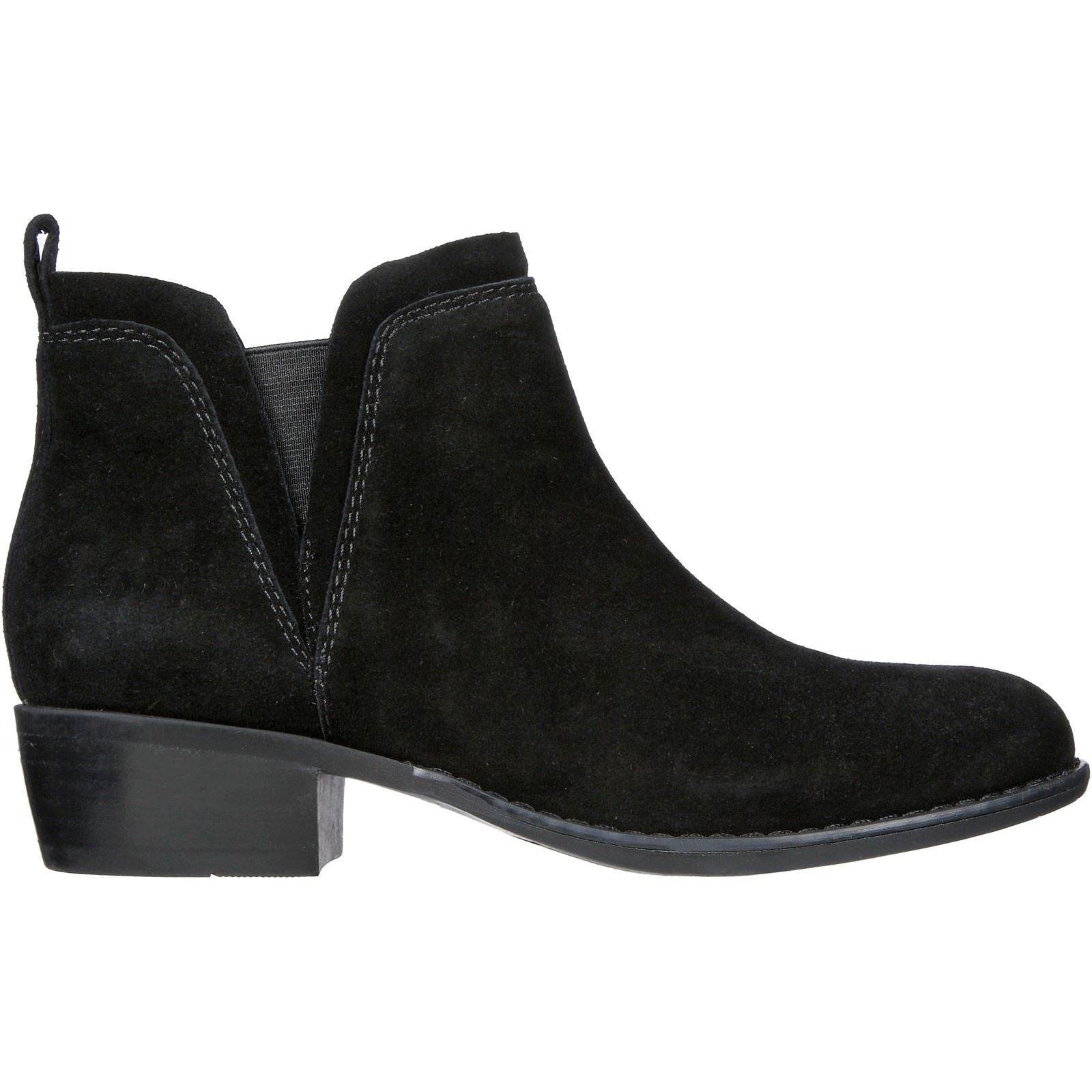 Skechers Texas Rodeo Night Bottes Noires En Cuir Pour Femmes