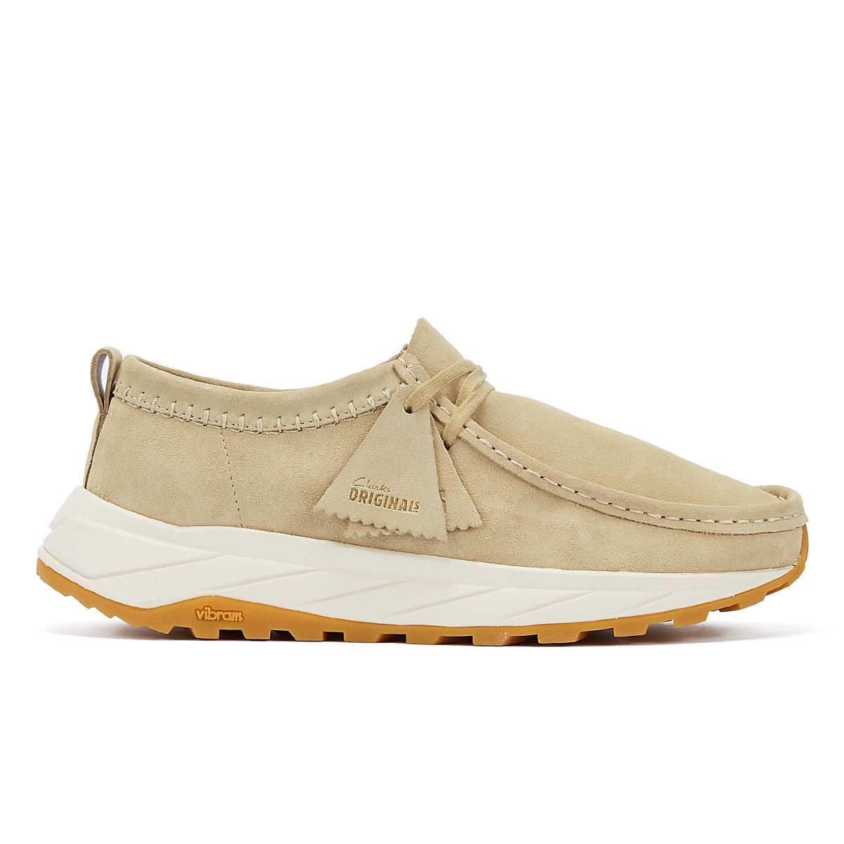 Clarks Originals Walla Eden Lo Mocassins En Daim D'érable Pour Hommes