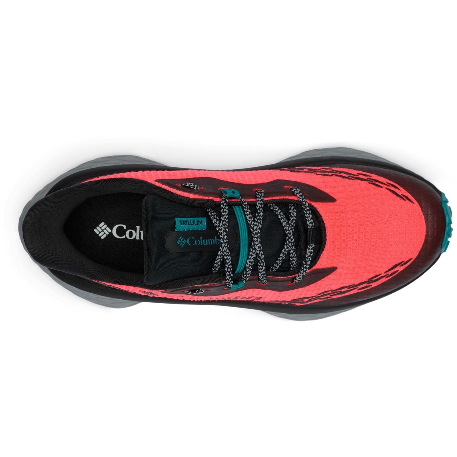 Columbia Konos Trillium ATR Chaussures De Randonnée Pour Femmes En Polyester Neon Sunrise/Teal Chloride