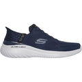 Skechers Bounder 2.0 Emerged Baskets Homme En Toile Bleu Marine