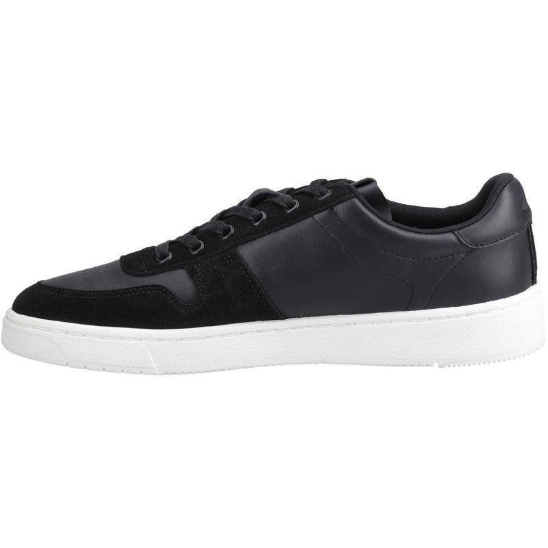 TOMS TRVL Lite Court Baskets Noires En Cuir Pour Hommes