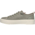 Skechers BOBS Copa Baskets En Toile Pour Femmes, Couleur Olive.