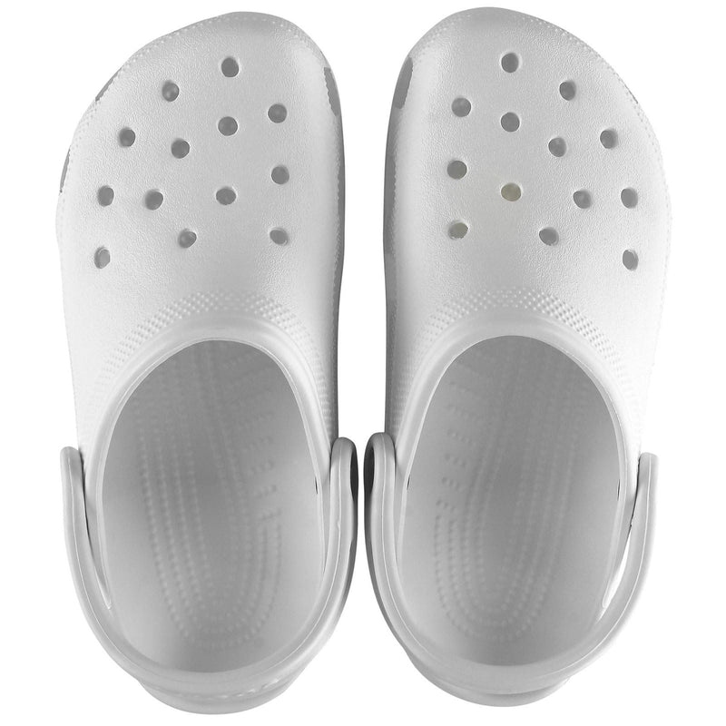 Crocs Kids' Classic Clog Mocassins Blancs En Thermoplastique