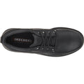 Skechers Tom Cats Chaussures En Cuir Noir À Lacets Pour Hommes