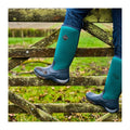 Muck Boots Arctic Adventure Bottes D'hiver Hautes Pour Femmes En Néoprène Bleu Marine/sapin