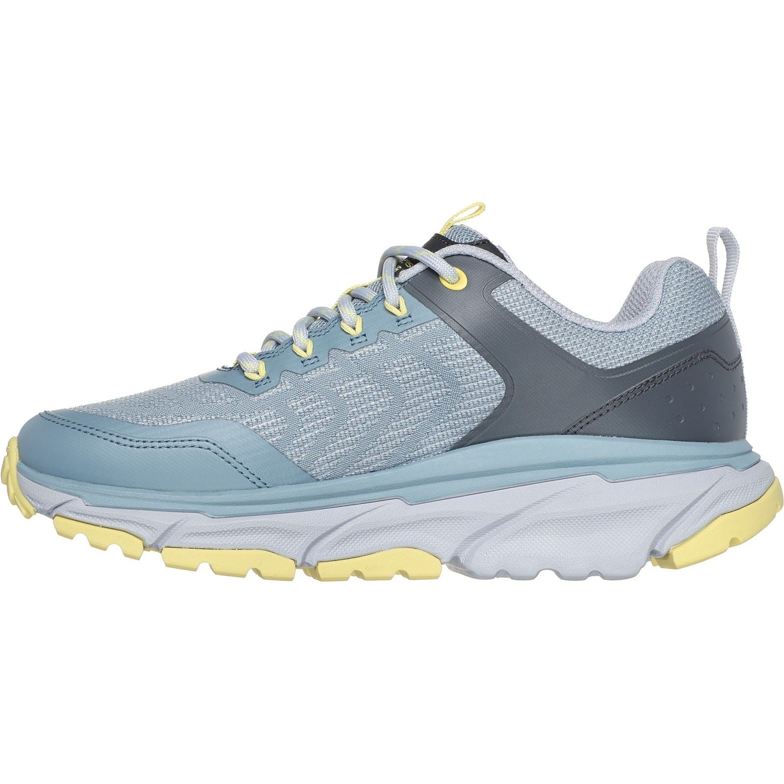Skechers D'Lux Journey Marigold Chaussures De Randonnée Synthétiques Pour Femmes Bleues/Jaunes