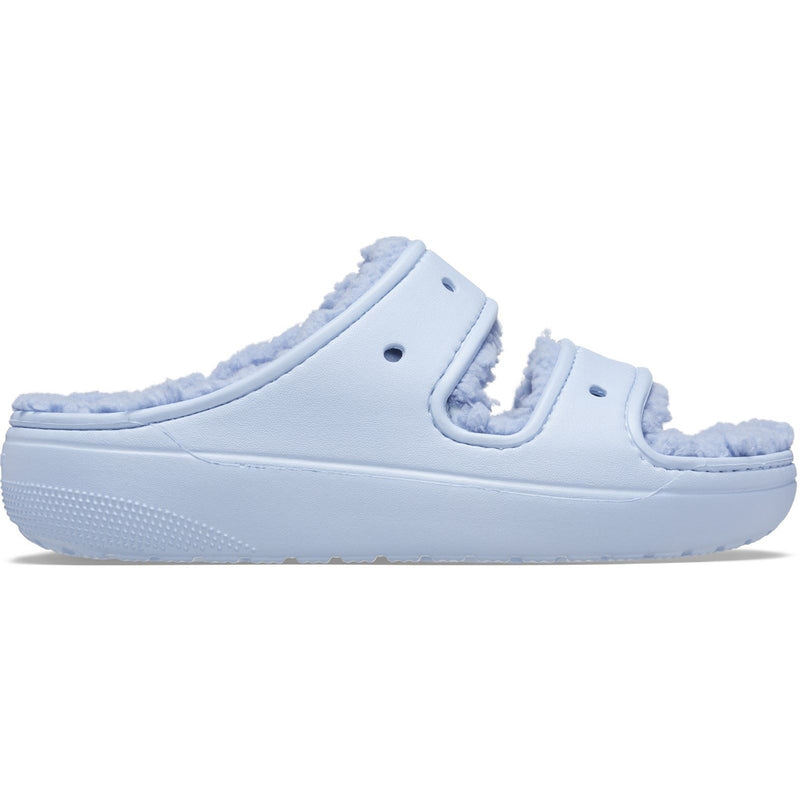 Crocs Classic Cozzzy sandales thermoplastiques pour femmes en calcite bleue
