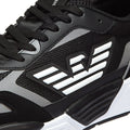EA7 Ace Runner Mens Black / Silver Trainers
