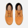 Timberland Nellie Mid Chukka Bottes En Cuir Jaune Pour Femme