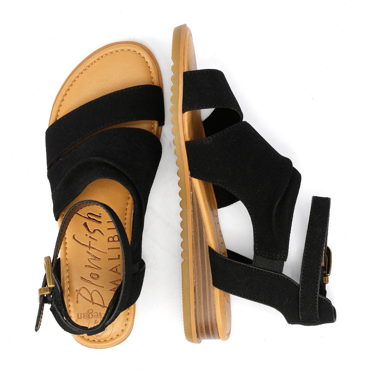 Blowfish Malibu Balana Sandales Noires Pour Femmes