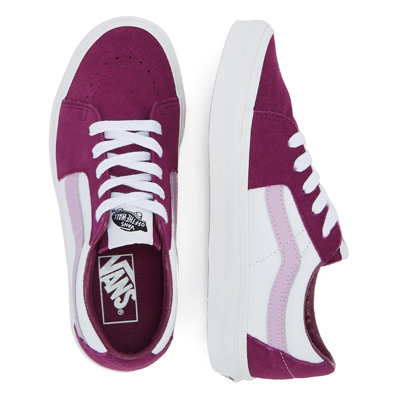 Vans Baskets Violettes Pour Femmes Sk8-Low