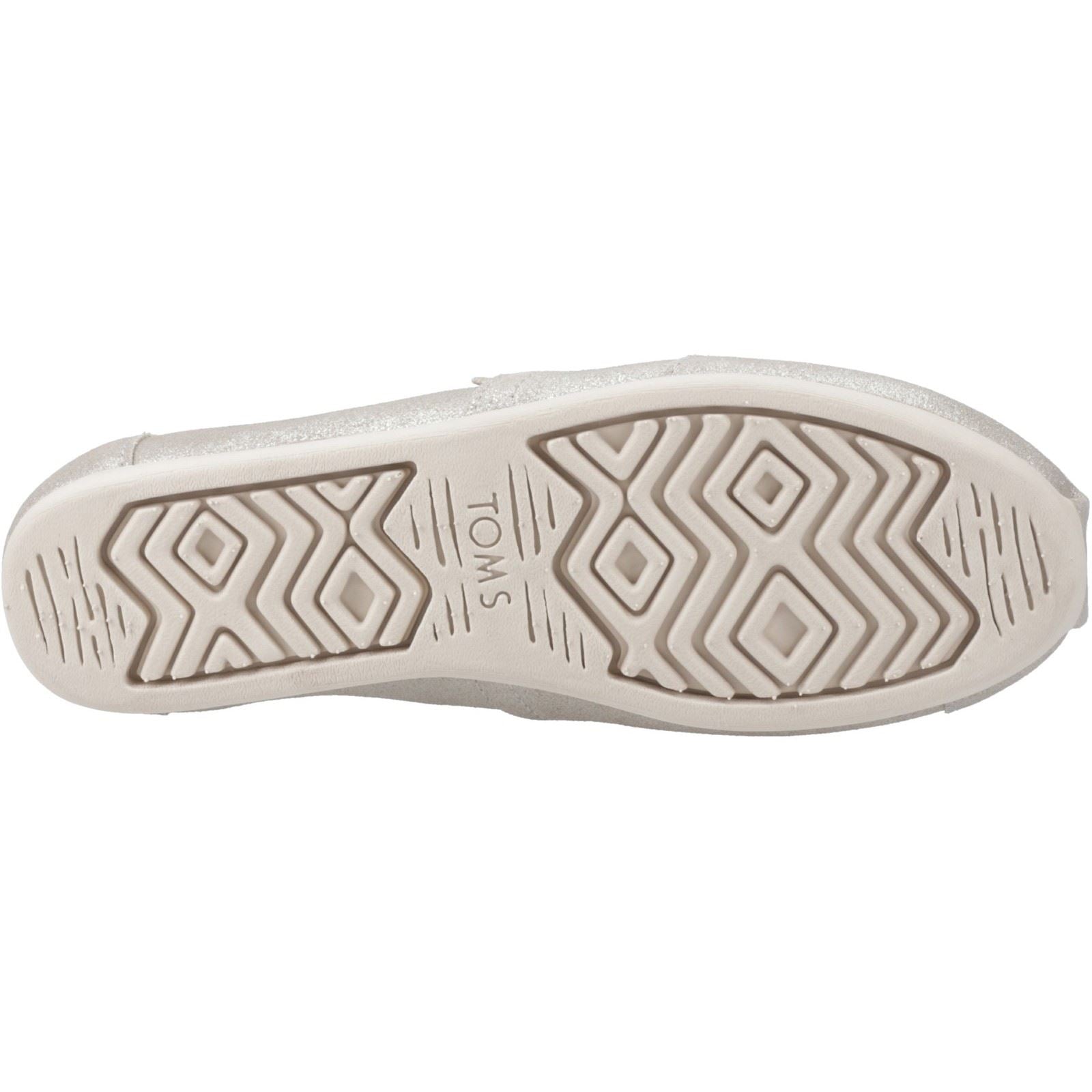TOMS Alpargata with Cloudbound Espadrilles En Cuir Pour Femmes Argentées