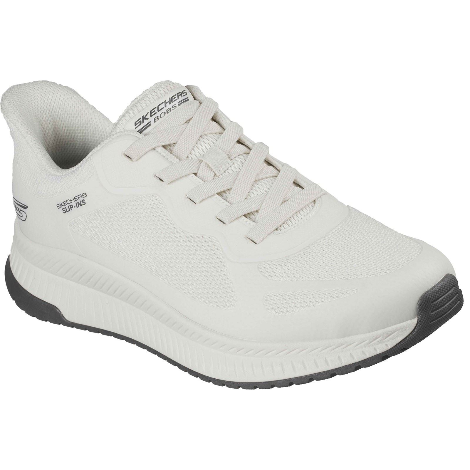 Skechers BOBS Sport Squad Chaos 4 Baskets Off White Pour Hommes