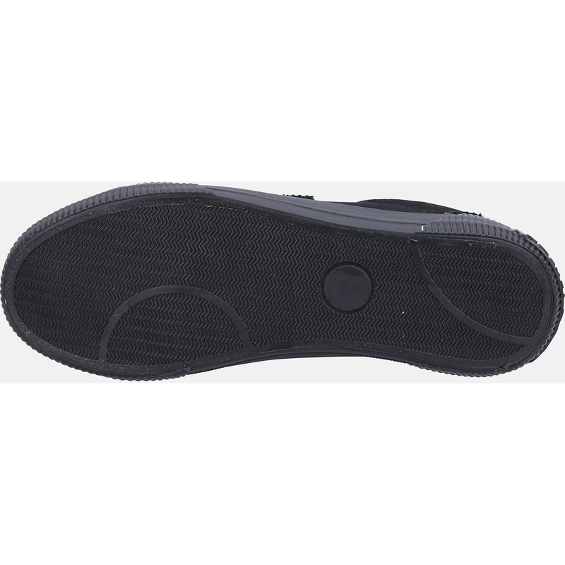 Rocket Dog Cheery Tissu Chaussures De Sport Noires Pour Femmes