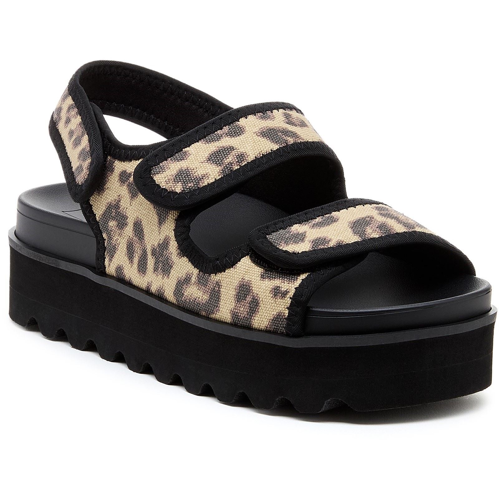 Rocket Dog Balmy Dexter Sandales Pour Femmes En Textile Beige/Noir