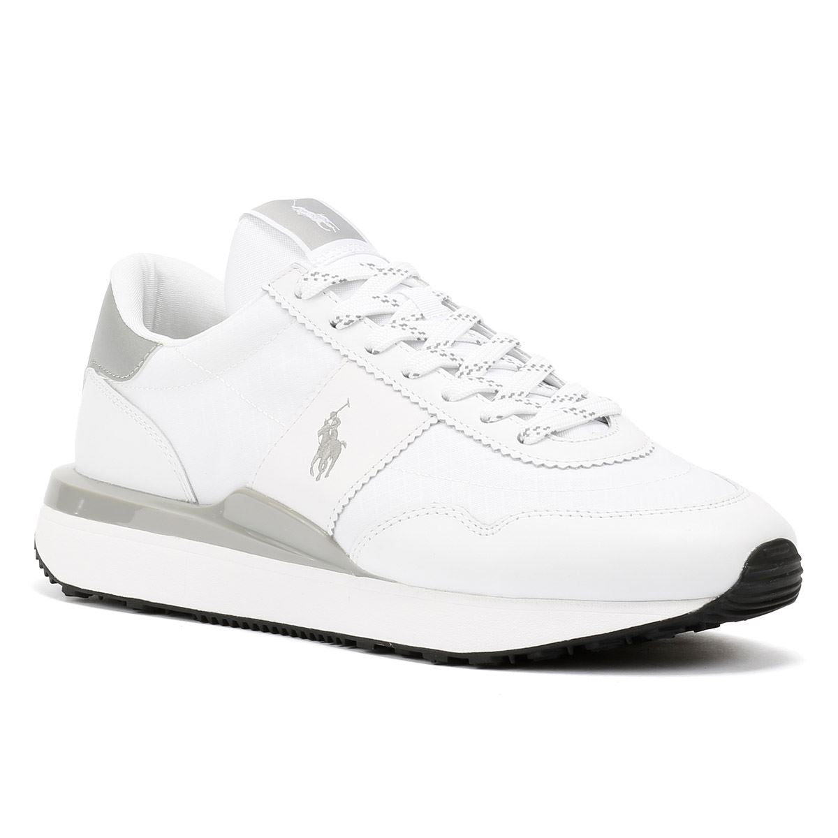 Polo Ralph Lauren Train 89 Baskets Blanches Pour Homme