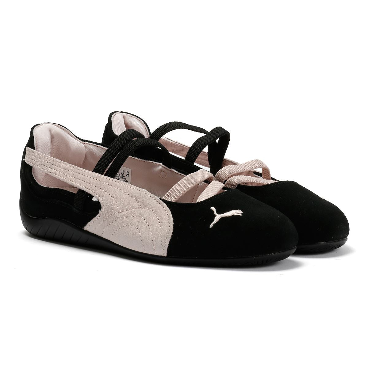 Puma Speedcat Ballet SD Chaussures Noires Pour Femmes En Suede