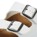 Birkenstock Arizona Birko Flor Sandales Blanches