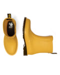 Dr. Martens 1460 Rain Pull On Bottes En Caoutchouc Jaunes Pour Femmes
