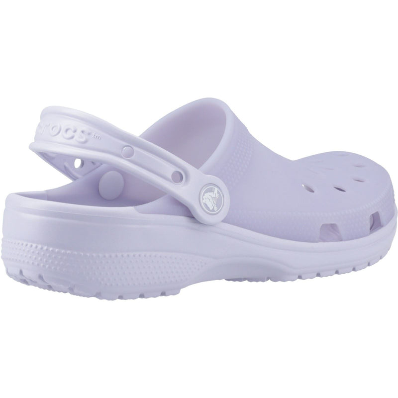 Crocs Classic Frosted Sabots En Thermoplastique Couleur Violet Lune
