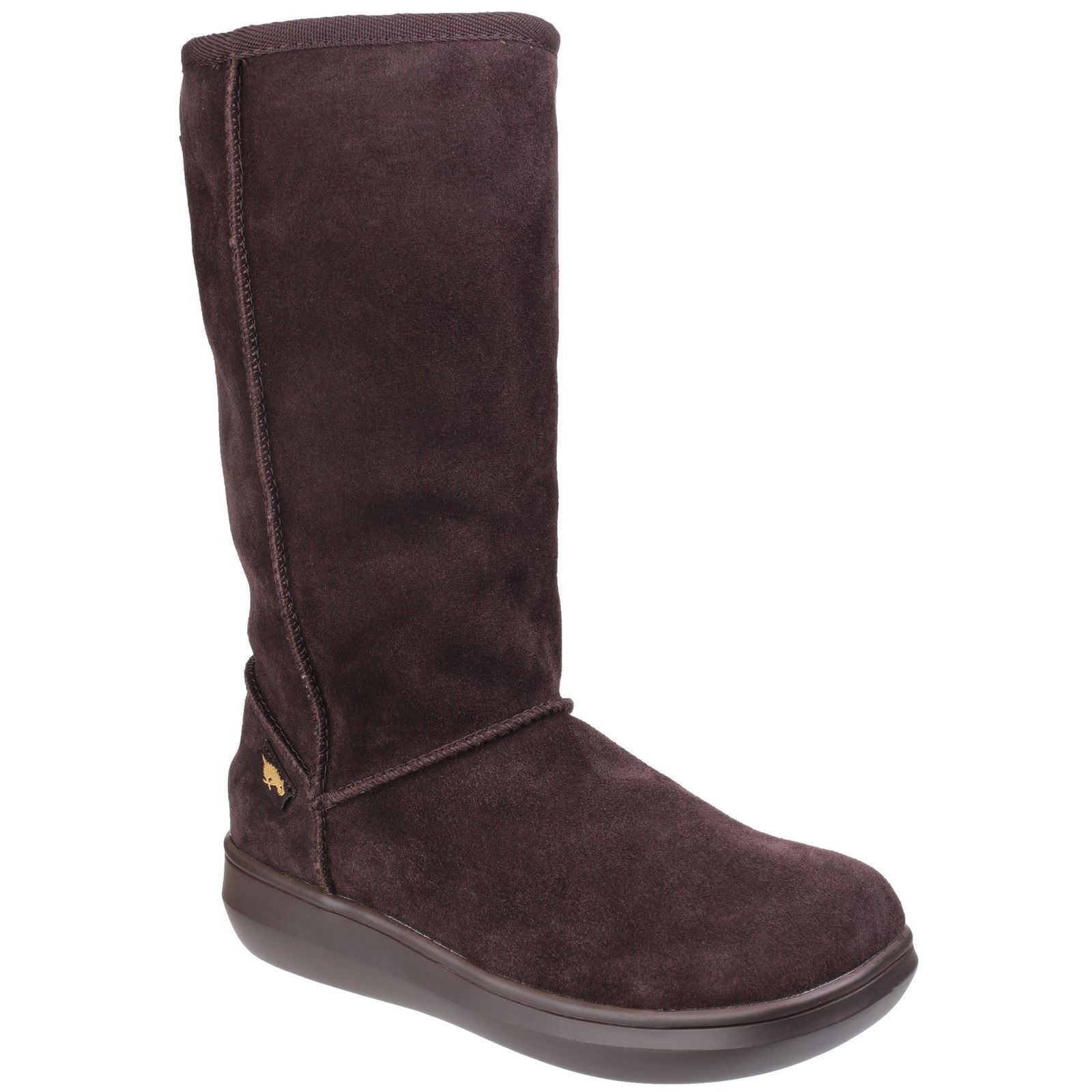 Rocket Dog Sugardaddy Bottes Pour Femmes En Daim Couleur Chocolat