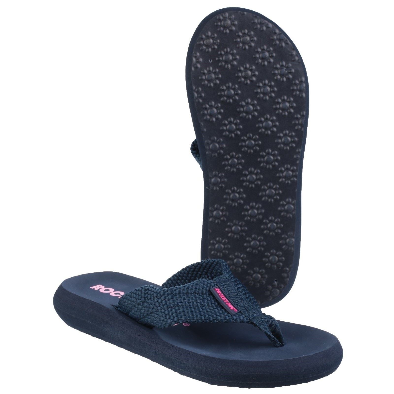 Rocket Dog Sunset Tongs Bleu Marine Pour Femmes