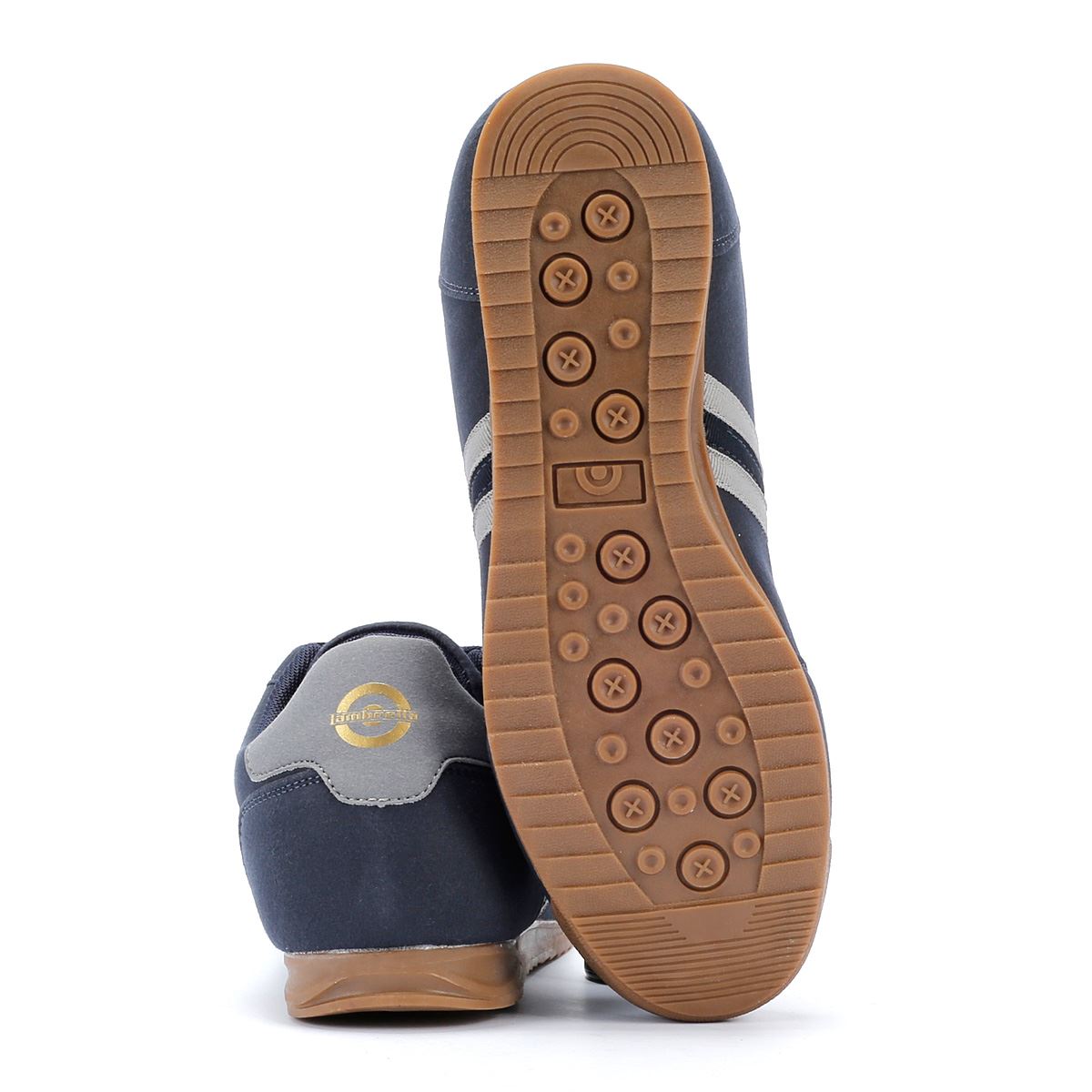 Lambretta Tackle Sneakers Homme Bleu Marine