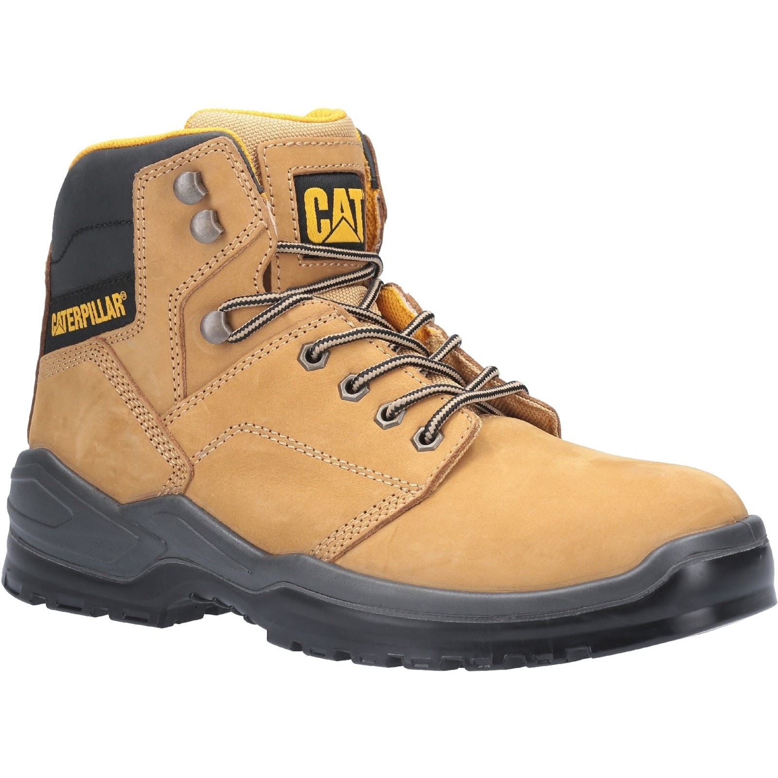 Caterpillar Bottes De Sécurité Striver Nubuck Miel