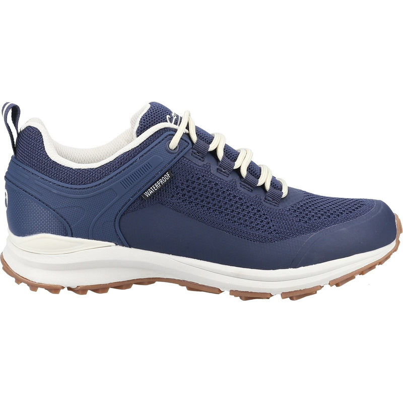 Cotswold Compton Chaussures De Sport Pour Femmes En Plastique Recyclé Et Pu Synthétique De Couleur Marine