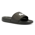 Lacoste Serve Slide 0.0 Sandales Noires Pour Femmes