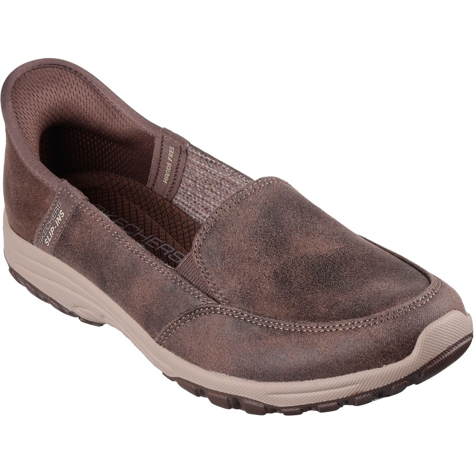 Skechers Reggae Fest 2.0 Classically Baskets En Toile Pour Femme Couleur Chocolat