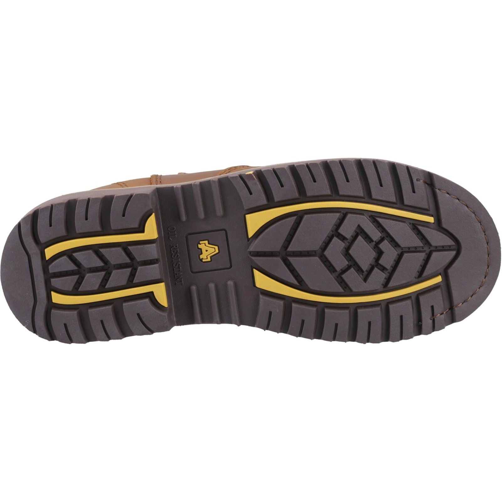 Amblers Safety Bottes De Sécurité En Nubuck Marron Fs225