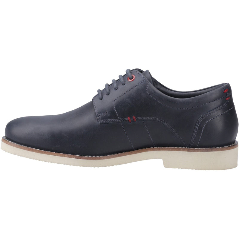 Pod Hampton Chaussures À Lacets En Cuir Pour Hommes, Bleu Marine