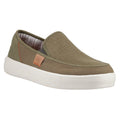 HEYDUDE Sunapee Coastline Mocassins Olive Pour Hommes