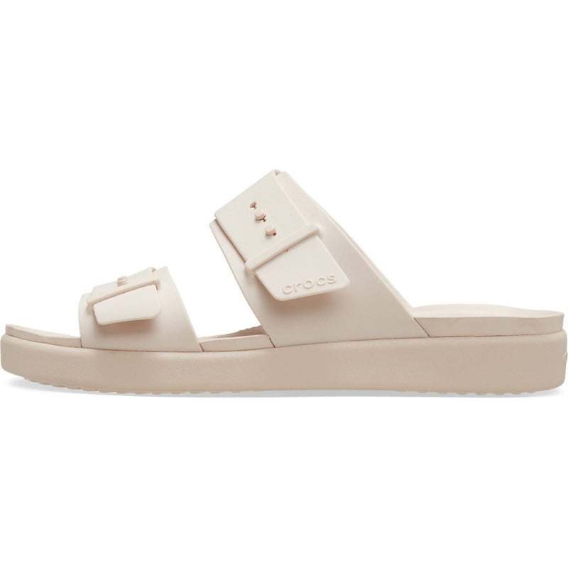 Crocs Brooklyn Buckle Sandales Quartz Pour Femmes
