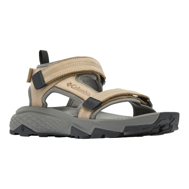 Columbia Peakfreak Rush Sandales Oxford En Cuir Pour Hommes Tan/Quarry