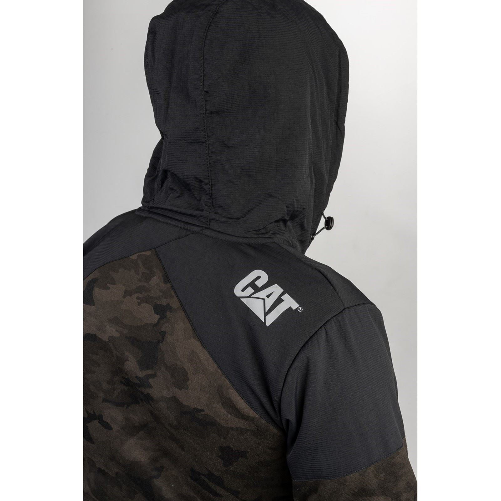 Caterpillar Trade Sweatshirt Noir Pour Homme En Polyester