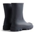 Hunter Downpour Short Boot Bottes De Pluie Pour Femmes En Caoutchouc Bleu Marine