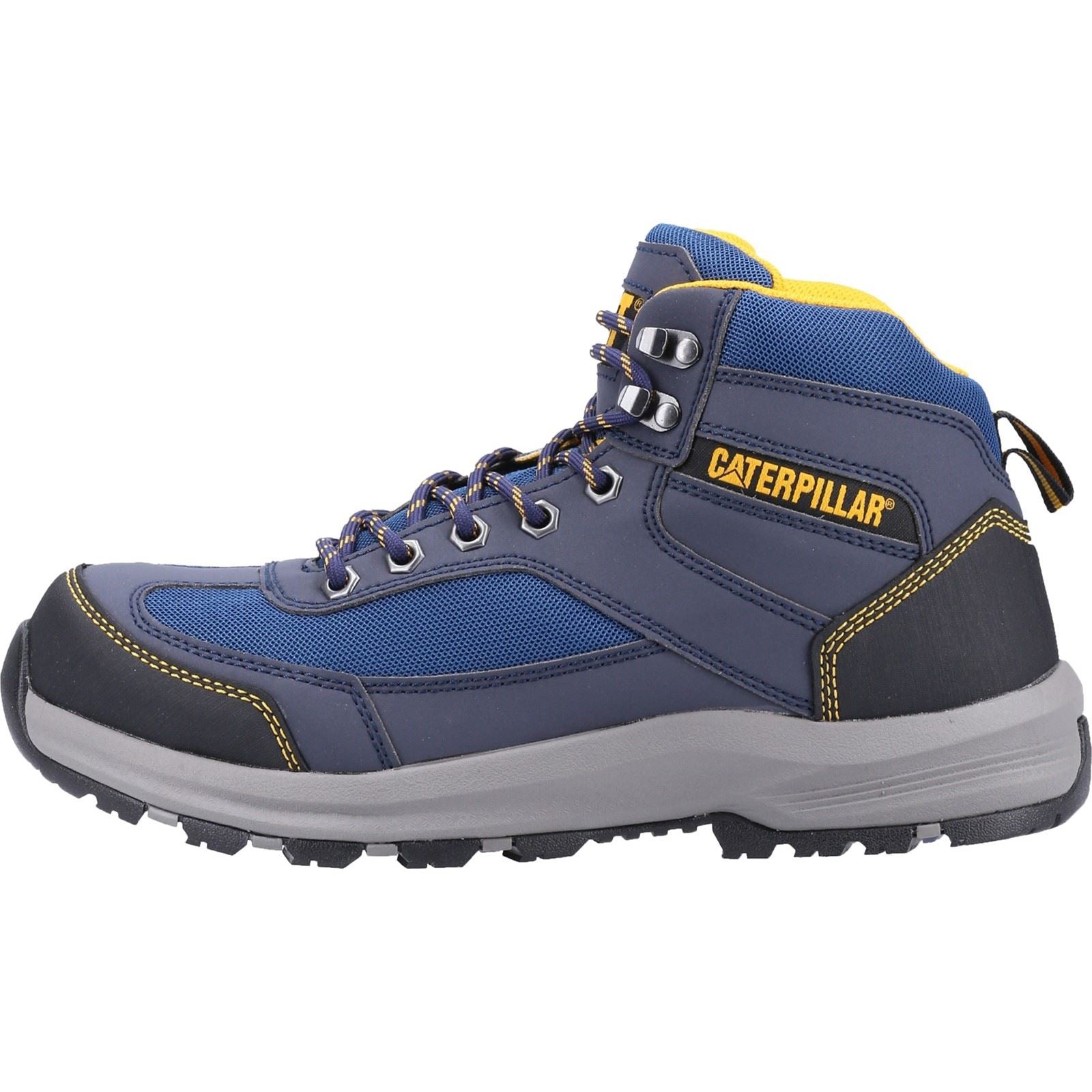 Caterpillar Bottes De Randonnée Elmore Mid Synthétiques Marine