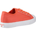 Hush Puppies Freya Canvas Chaussures De Sport Orange Pour Femmes