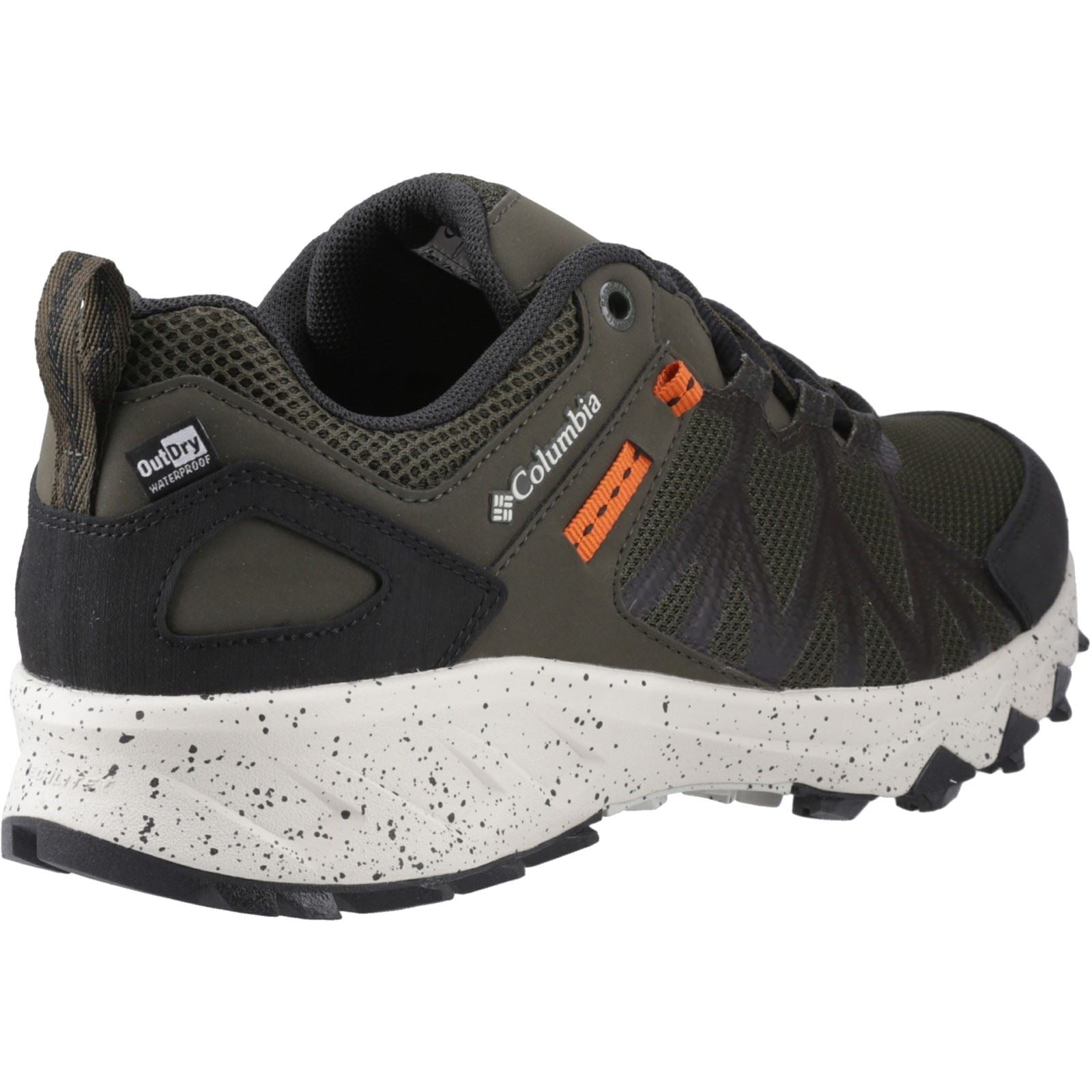 Columbia Peakfreak II Outdry Bottes De Randonnée Pour Hommes En Polyester Vert Olive Profond/Soleil Désert
