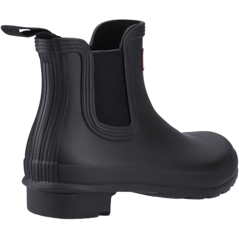 Hunter Original Chelsea Bottes En Caoutchouc Pour Femmes, Noires