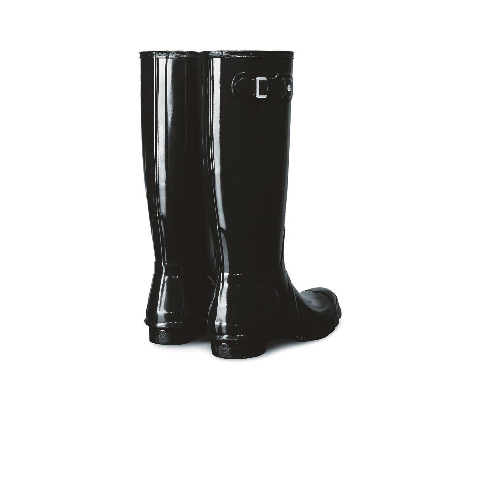 Hunter Original Tall Gloss Bottes En Caoutchouc Pour Femmes, Noires