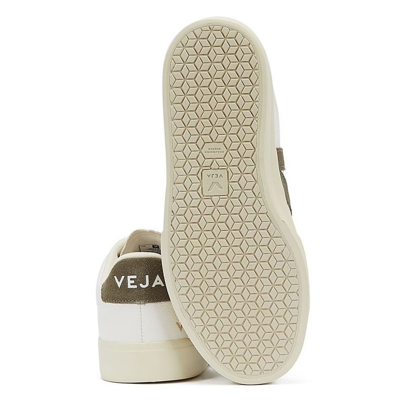 Veja Baskets Pour Femmes Campo Extra Khaki Blanches/Khaki