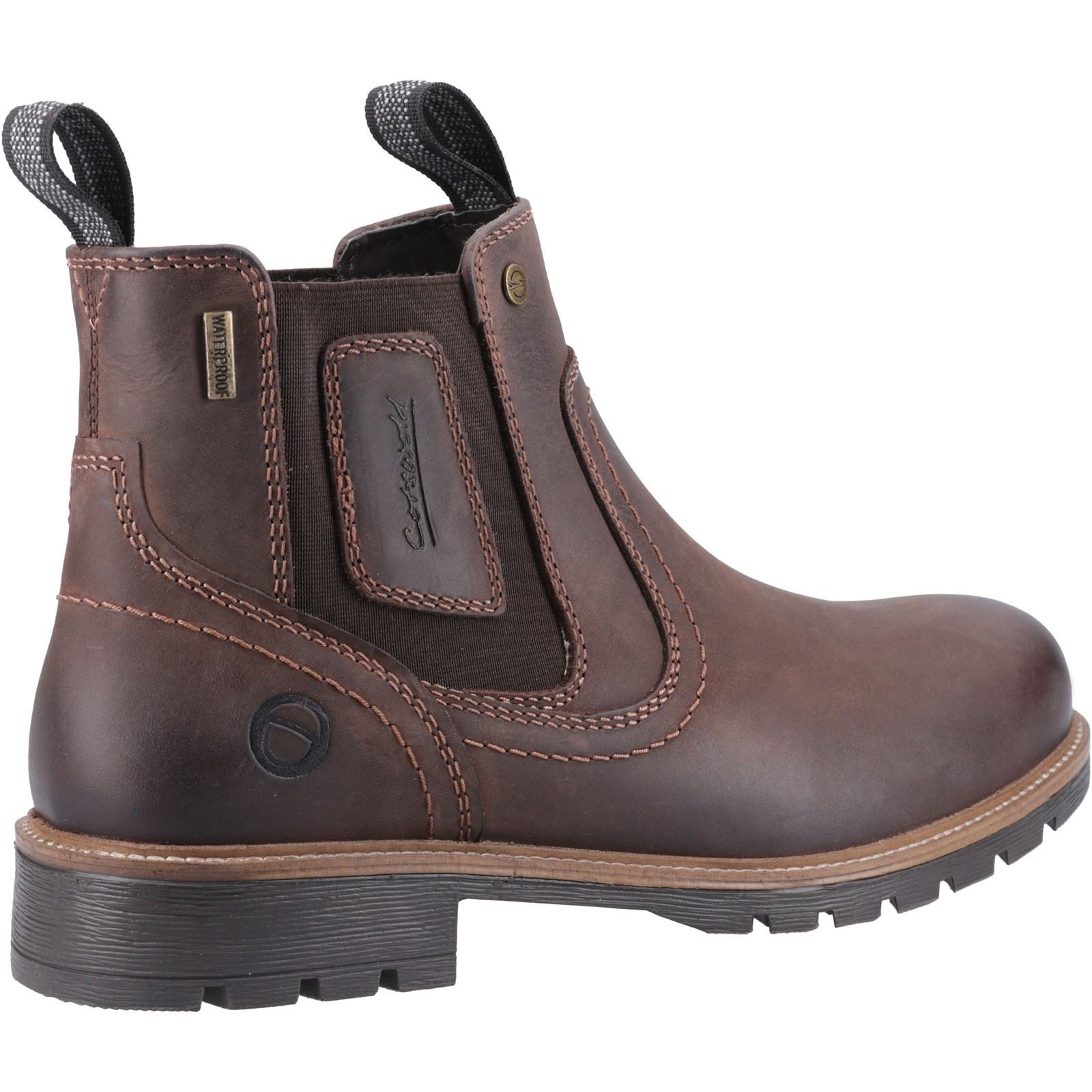 Cotswold Chipping Bottes En Cuir Marron Pour Homme