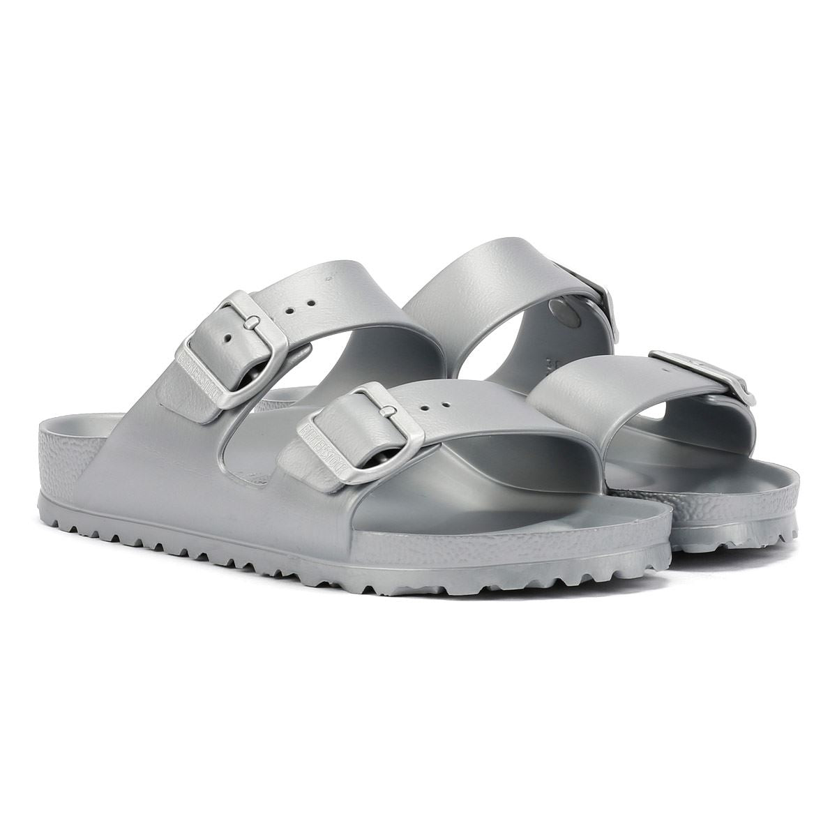 Birkenstock Arizona EVA Sandales Argentées Pour Femmes