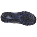 Cotswold Abbeydale Low Bottes De Randonnée Pour Hommes En Polyester Bleu/Noir/Gris